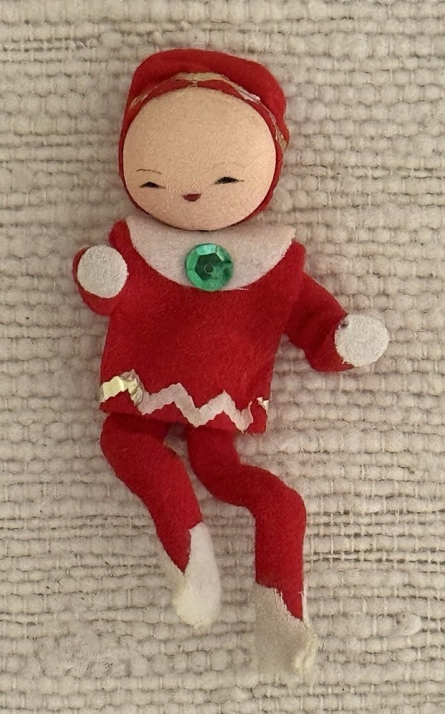 Vintage 1950s MCM Bendable Knee Hugger Pixie Elf JAPAN
