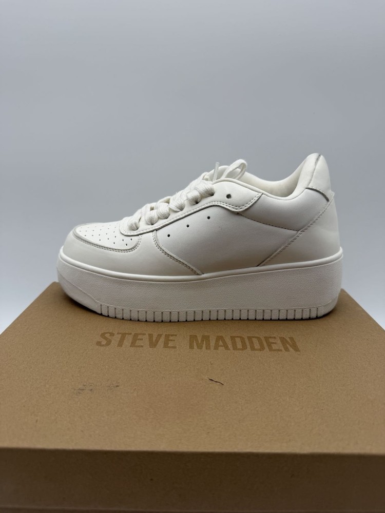 Steve Madden Platform Sneaker – White – Women’s Size 7.5
