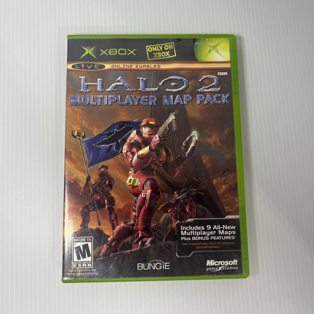 Halo 2 Multiplayer Map Pack (Microsoft Xbox, 2005)
