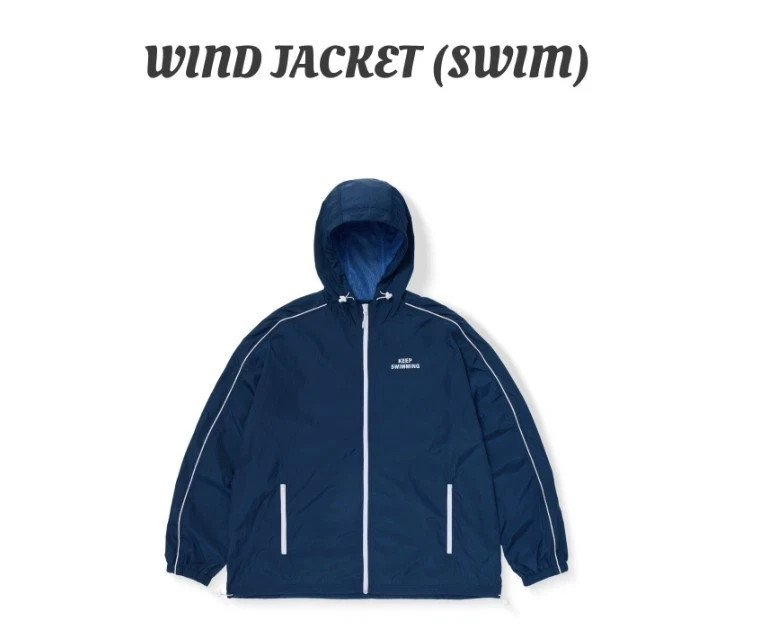 BTS 2026 SWIM OFFICIAL MERCH 'Windbreaker Jacket' +Gift