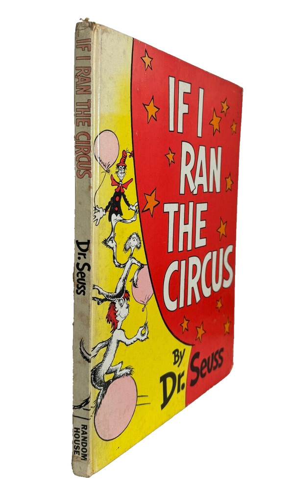 IF I RAN THE CIRCUS by Dr Seuss Vintage Hardcover book