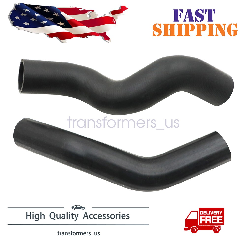 Jeep Liberty 2002-2007 3.7L V6 Upper & Lower Radiator Coolant Hose Set 2pcs