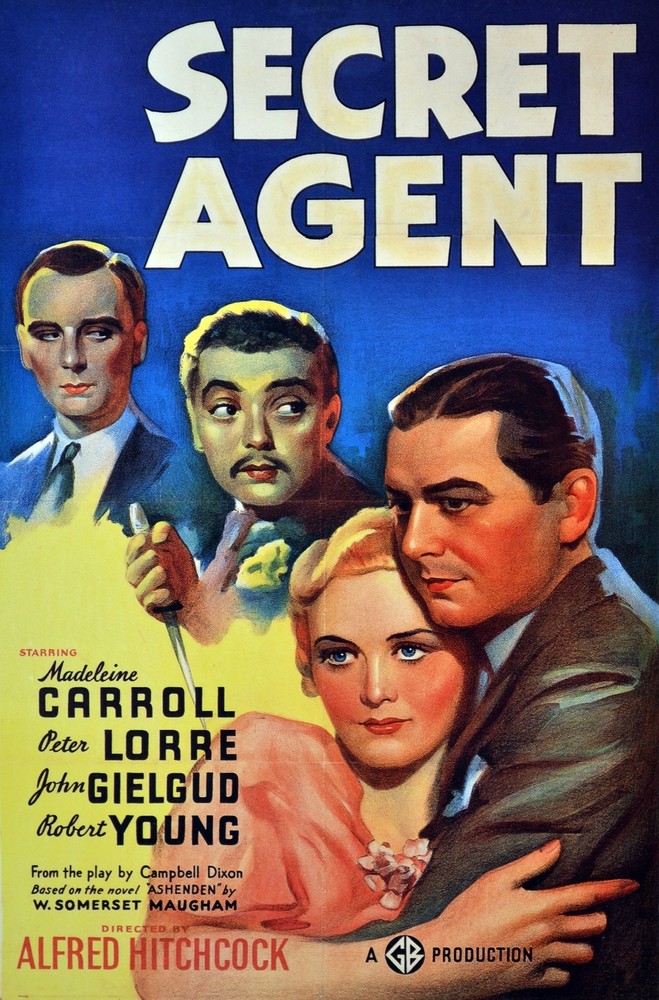 Secret Agent G.B Production. Movie Decor Poster. Home Graphic Art Design 4021