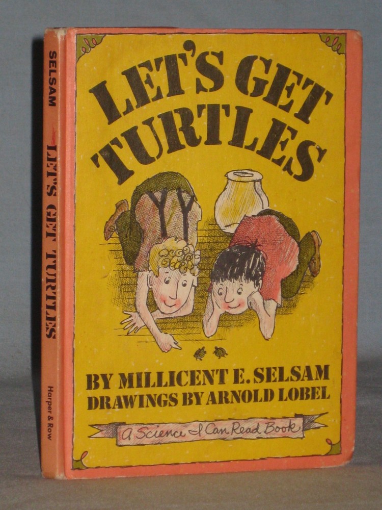 1965 Book Let's Get Turtles By Millicent E. Selsam