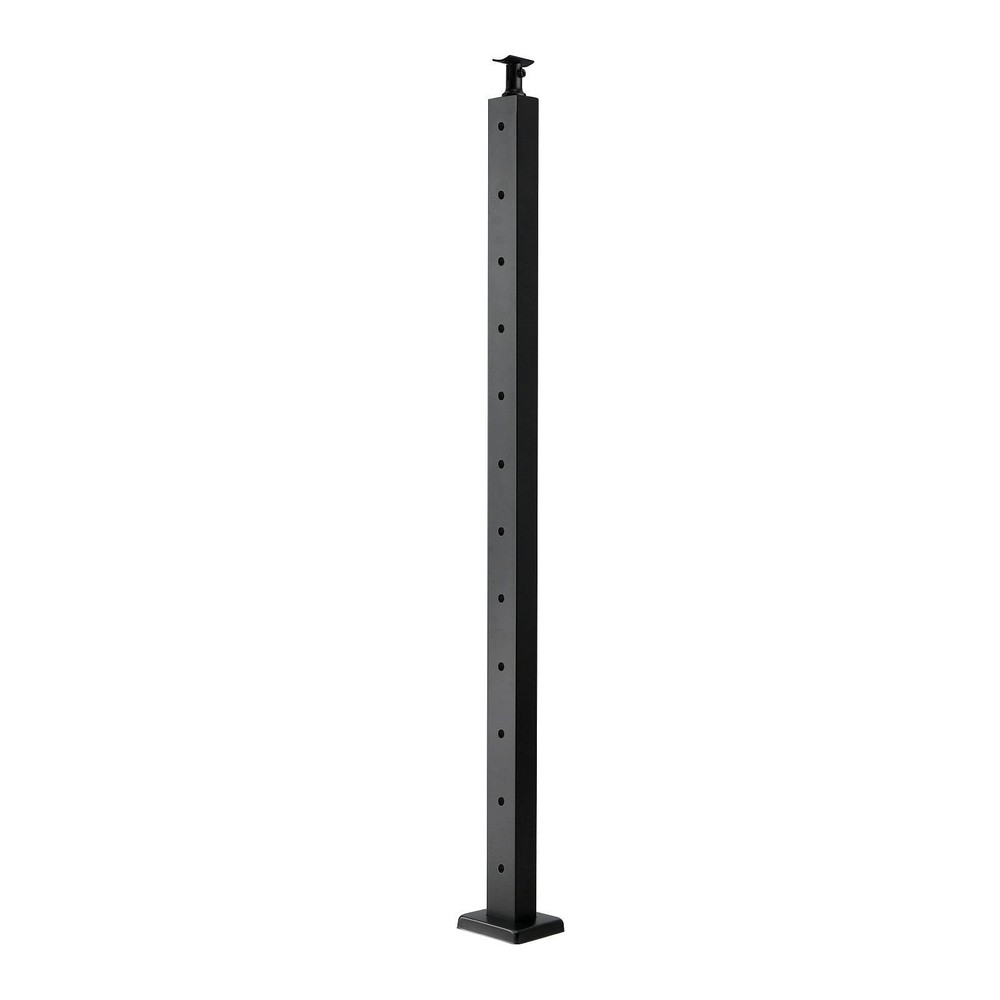 VEVOR 42x2x2 Inch Stainless Steel Cable Railing Post for Deck or Stairs 1-Pack
