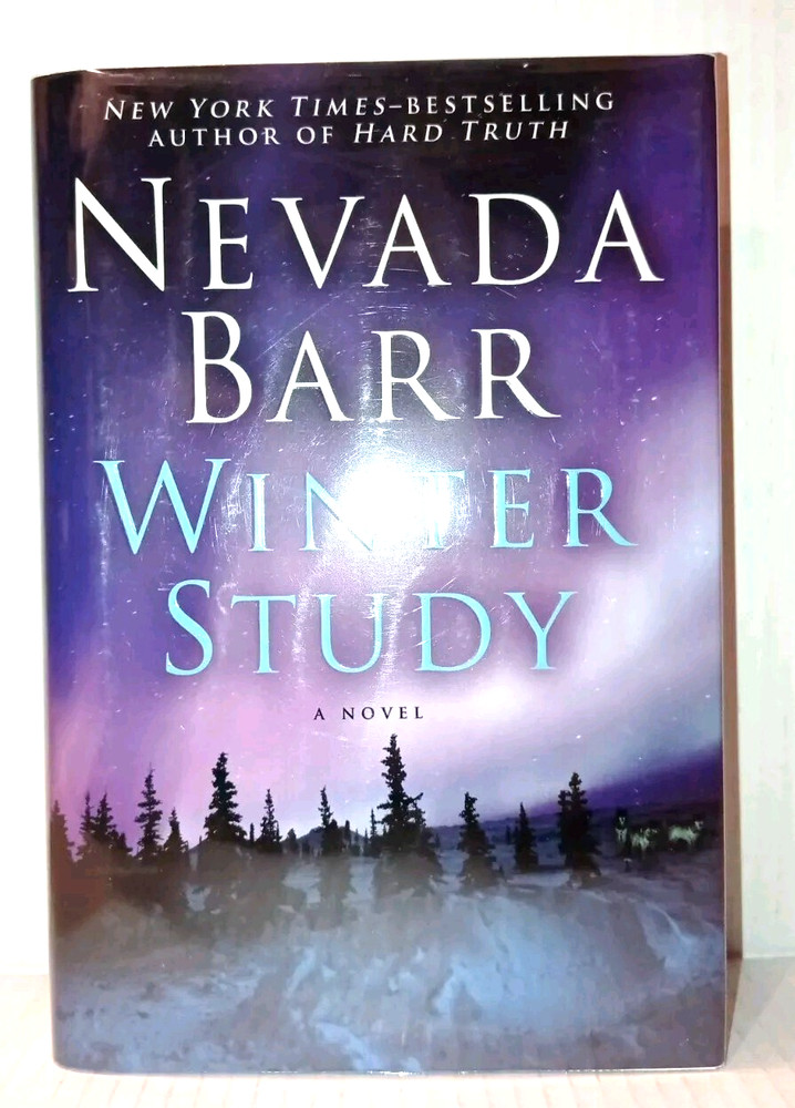 Winter Study by Nevada Barr Signed 1st Edition 1st Printing 2008 thriller