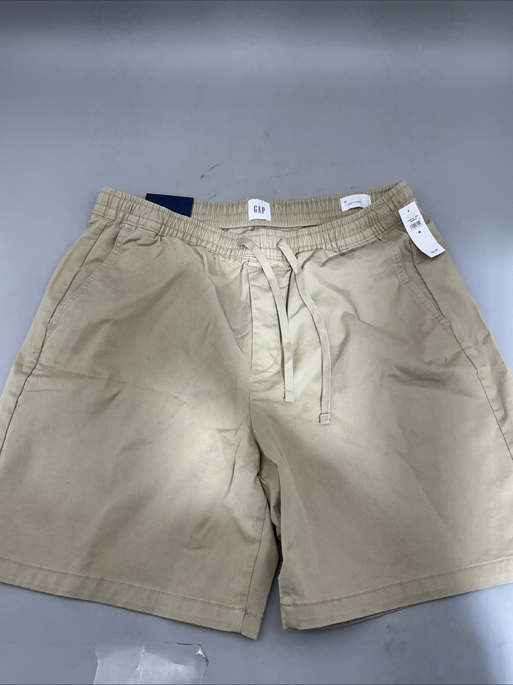 GAP Men’s Easy Drawstring Chino Shorts Medium Brand New