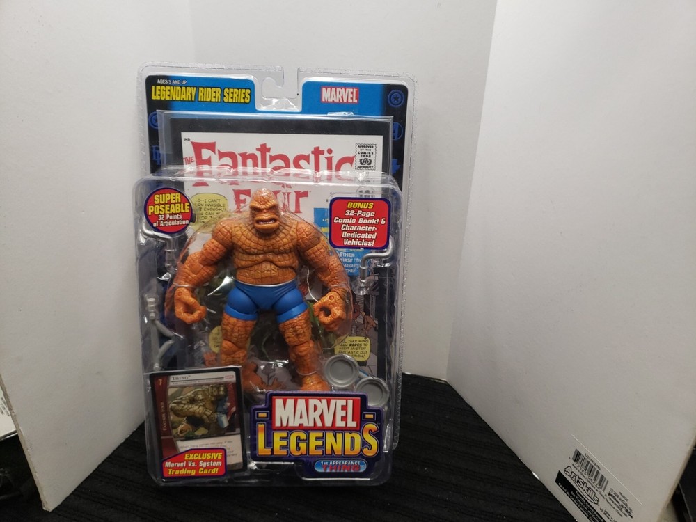 2005  marvel legends THE THING never opened.