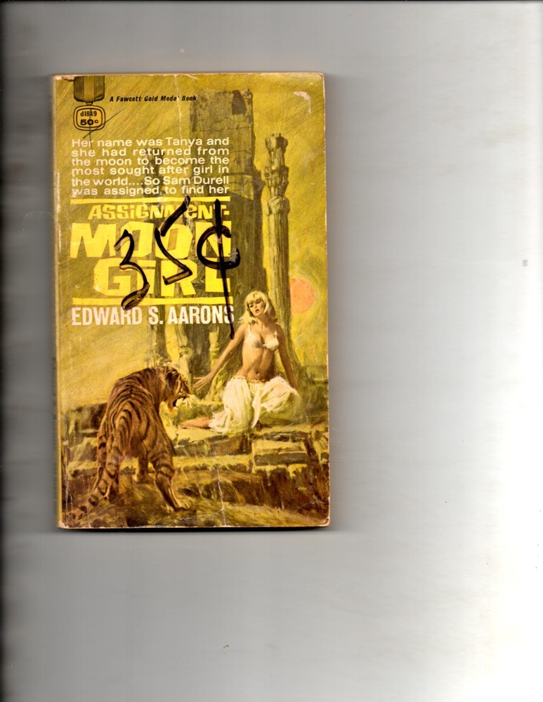 Assignment: Moon Girl by Edward S. Aarons (1967, Paperback)