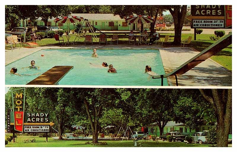 Postcard SWIMMING POOL SCENE Glennville Georgia GA a/01 AT1861