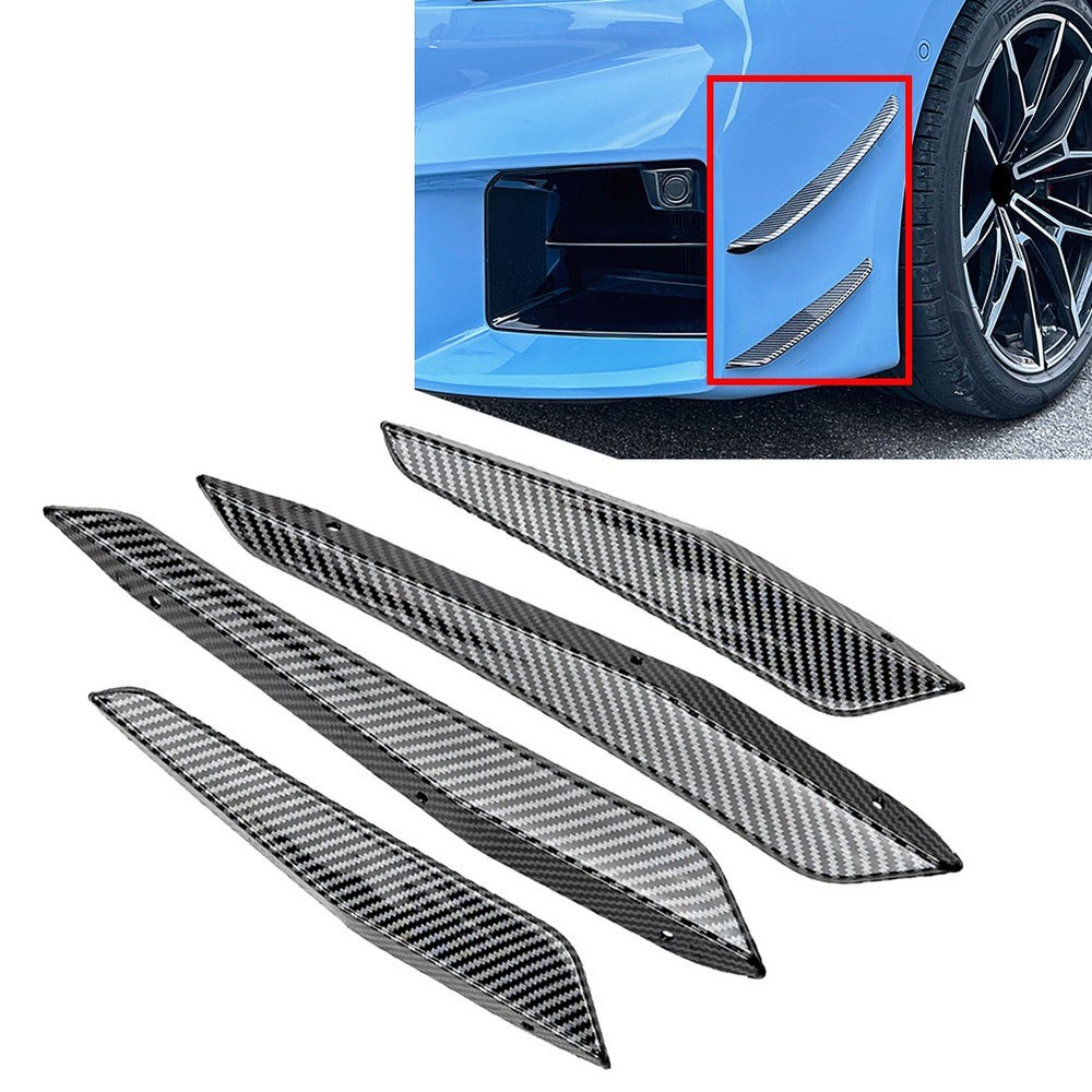 ABS Front Bumper Lower Inlet Cover Air Intake Air Duct Vent For BMW G87 M2 23-25