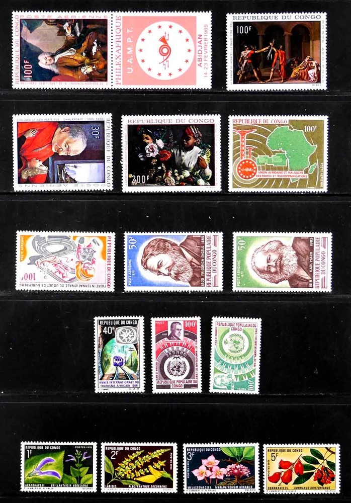 Congo: 1960'S Stamps Unused With Set Sound