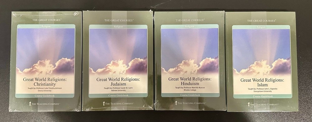 Great Courses - Great World Religions: Christianity, Judaism, Hinduism, Islam