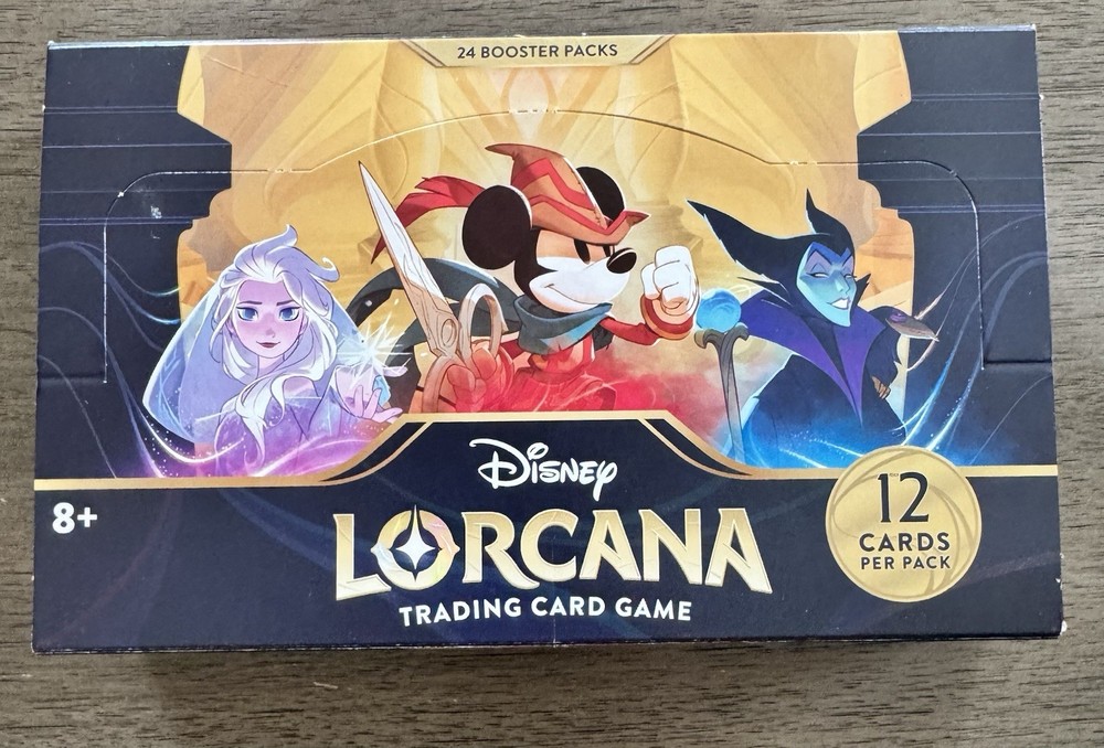 2023 Disney Lorcana The First Chapter 1ST PRINT Booster Box! From Fresh Case 👣