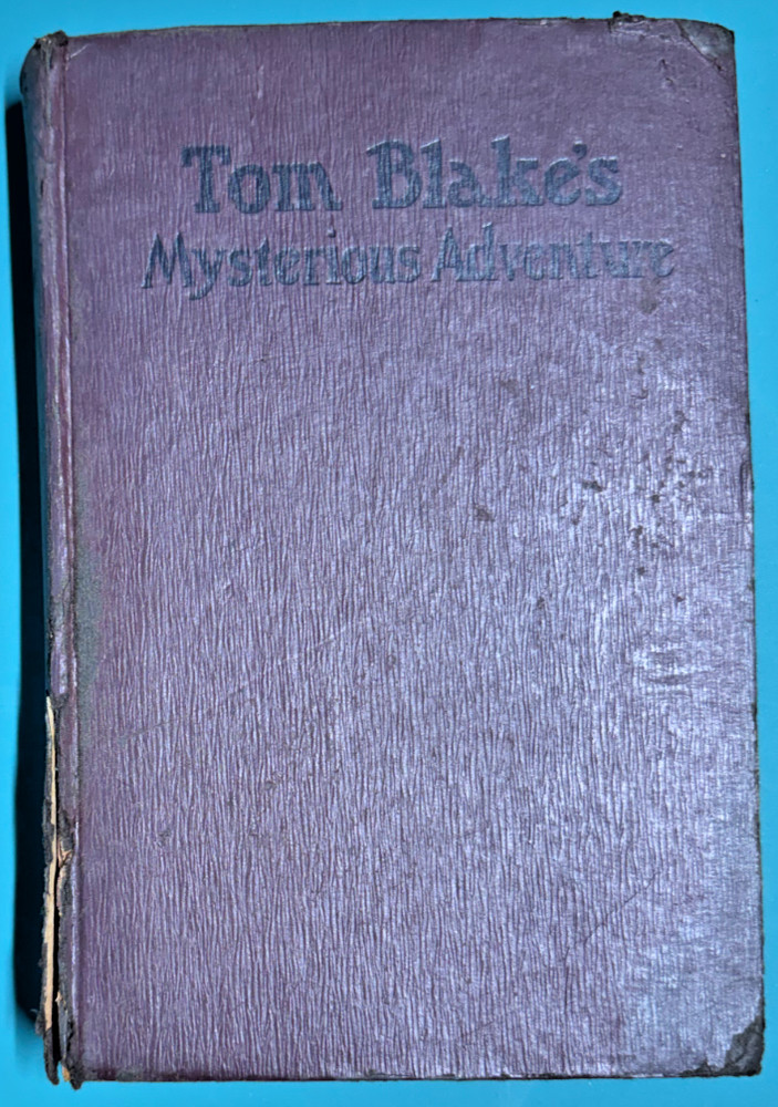 Tom Blake's Mysterious Adventure Milton Richards 1929 Saalfield HC No DJ