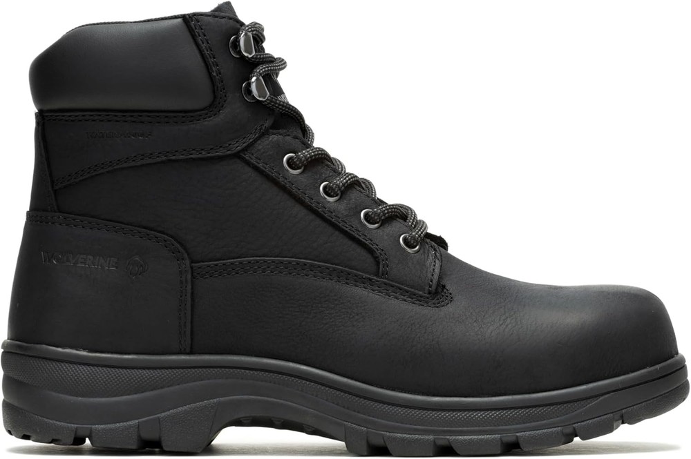 Wolverine Mens Carlsbad Black Leather Work Boots W231124