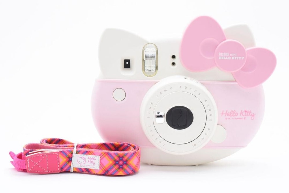 Hello Kitty Fuji Instax Mini Pink Instant Camera from Japan