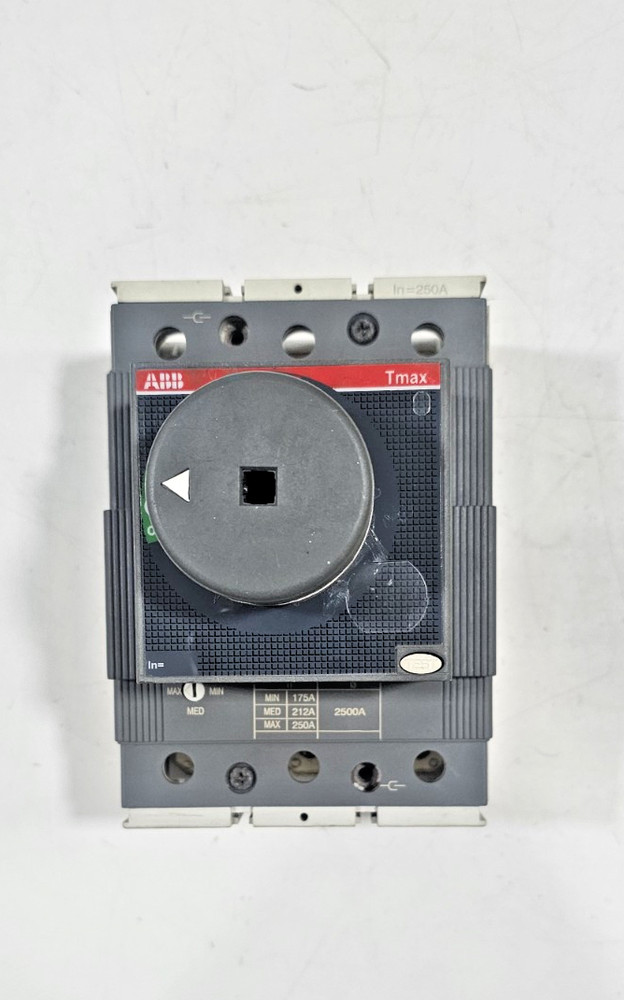 Abb Sace Tmax T3N 250 Circuit Breaker 250A 3Pole 25Ka 690V