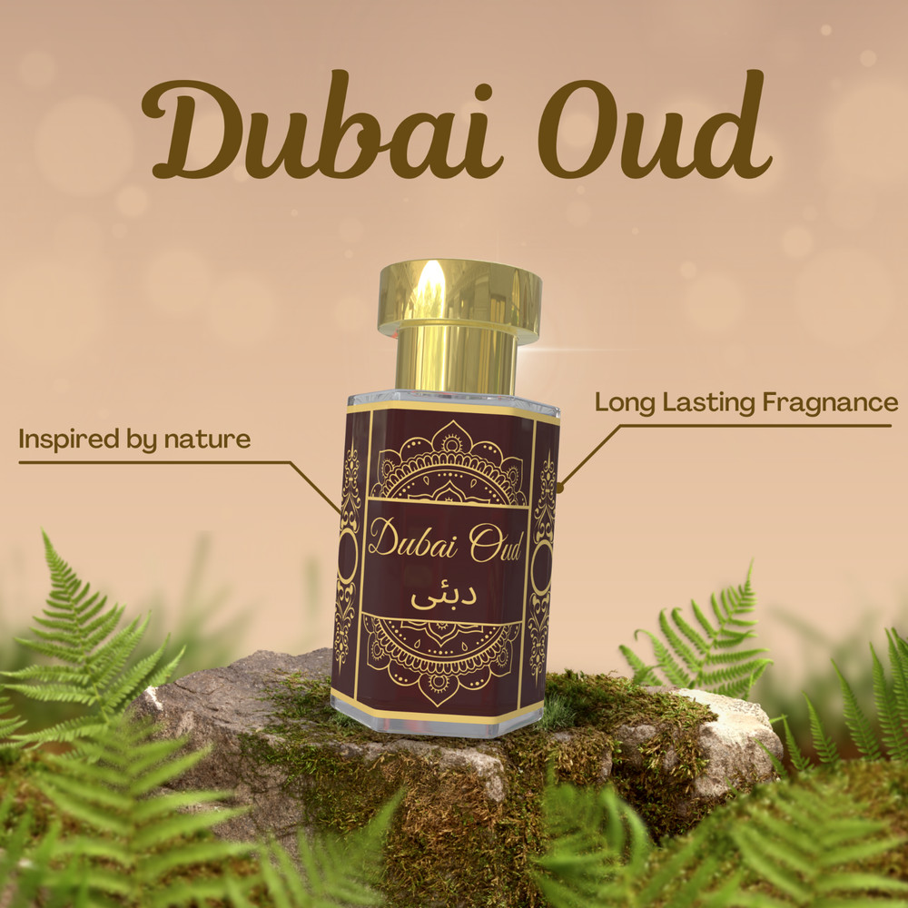 Dubai Oud Attar Perfume Oil 5ml | Alcohol-Free Attar | Long-Lasting