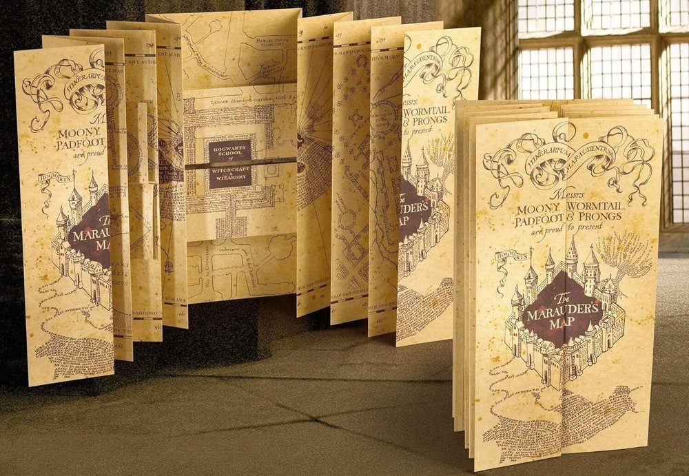 Harry Potter Marauders Map Life-Size Exact Replica