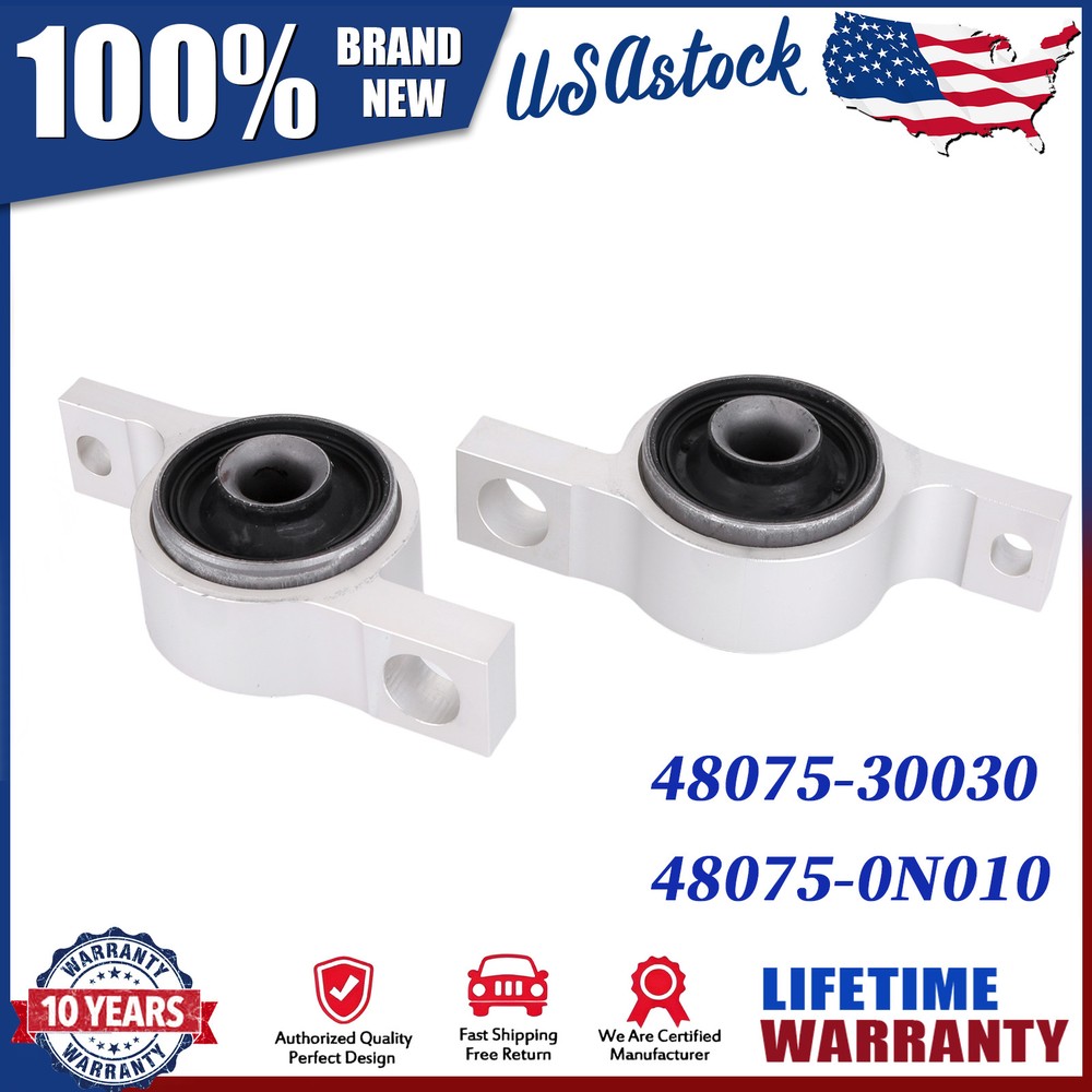 Pair Front Lower Control Arm Bushing For LEXUS IS250 IS350 GS300/350/430/460