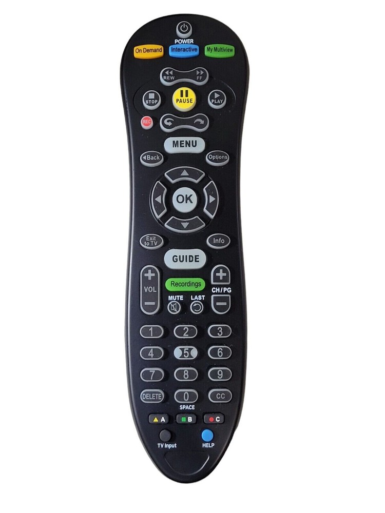 NEW AT&T U-Verse S30 Universal Remote Control Blue Back Light  S30-S1B