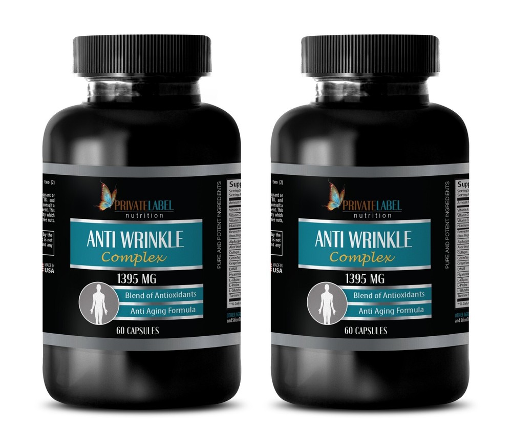 Unleash Youthful Beauty: ANTI-WRINKLE COMPLEX - 120 Caps - Elixir of Radiance