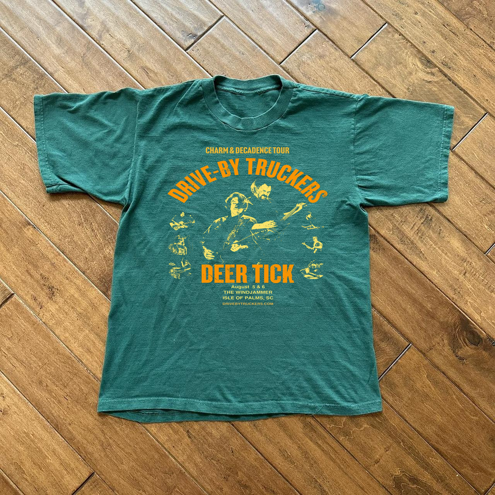 NEW Drive-By Truckers Tour 2025 Gift For Fan S to 5XL Green T-shirt QA094