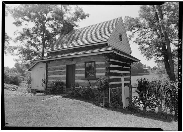 Photo:Davidsburg York County PA Wertz-Lashee House 1900s Log Cabin