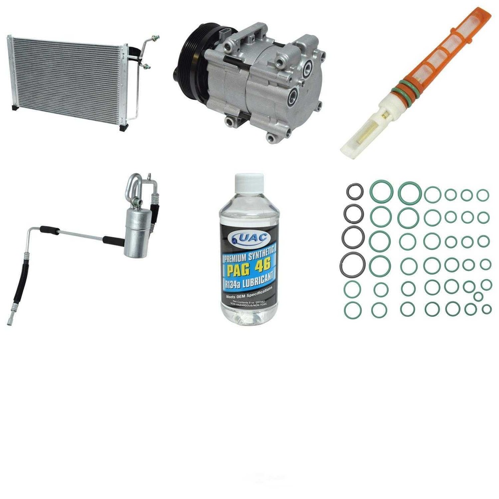 A/C Compressor Kit with Condenser for 92-93 Ford Taurus 3.0L