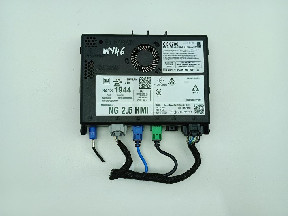 VAUXHALL INSIGNIA SAT NAV CONTROL MODULE ECU 84131944 MK2 2017-2022