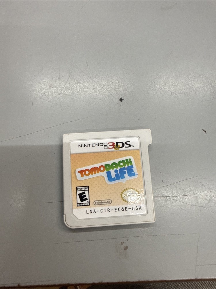 Tomodachi Life Nintendo 3DS Game Cartridge Only, Tested Working