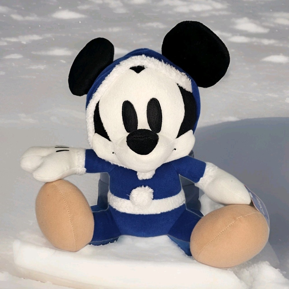 Disney Mickey Mouse Plush Winter Version SEGA Prize Snow Jacket NWT