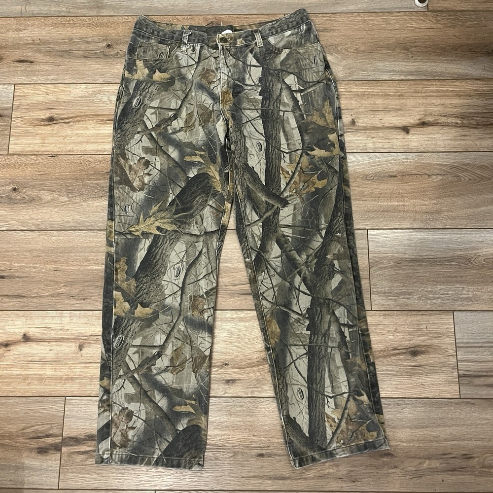 Vintage Ranger Realtree Camo Jeans Men's 36 (36x30) Hunting Outdoor Cotton Pants