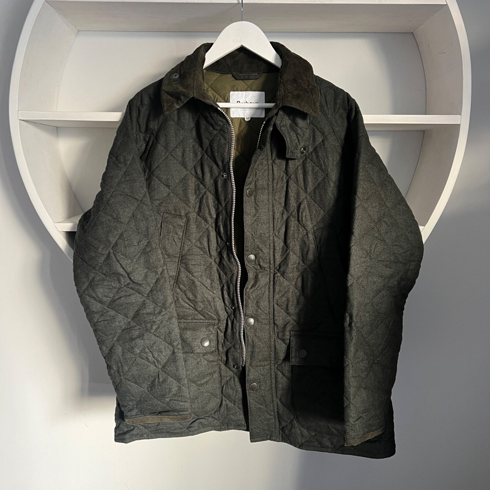 RARE Men's BARBOUR JAPAN Wool Quilted Jacket Size 40