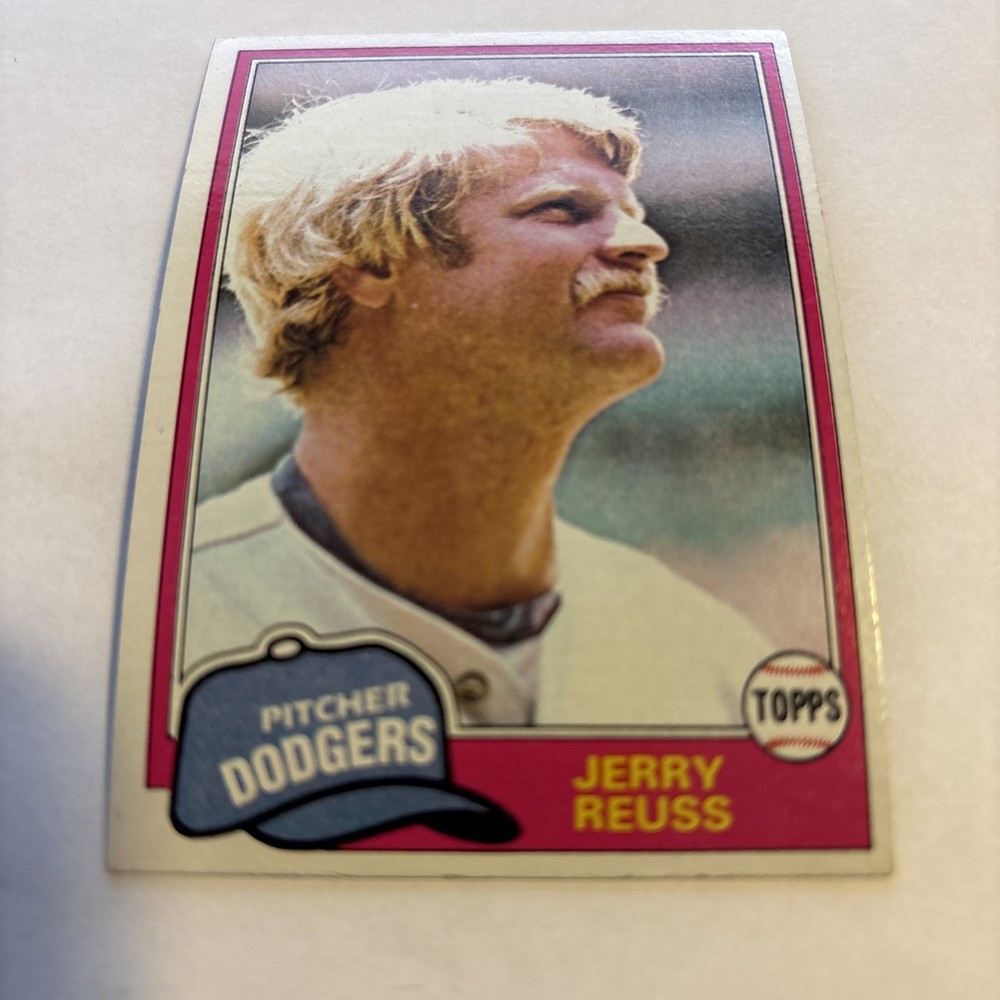 1981 Topps - Jerry Reuss #440 Los Angeles Dodgers Baseball Card