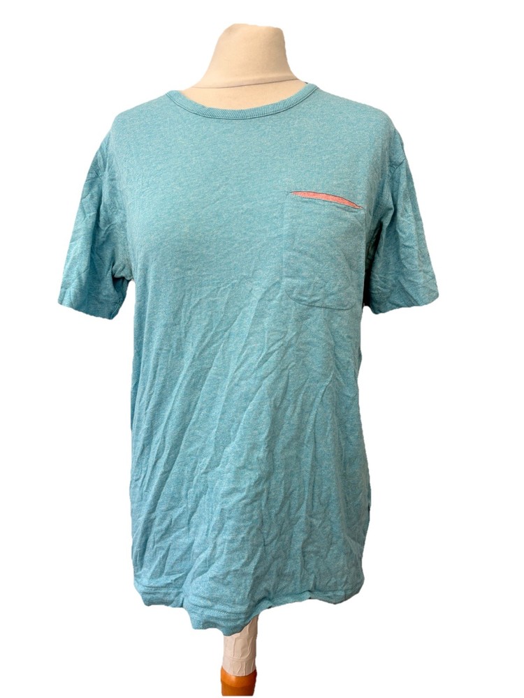 YMC Blue Cotton T-shirt Size M Short Sleeve Men’s