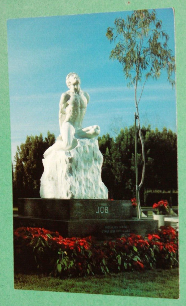 Vintage Souvenir Travel Postcard Crystal Cathedral Garden Grove CA