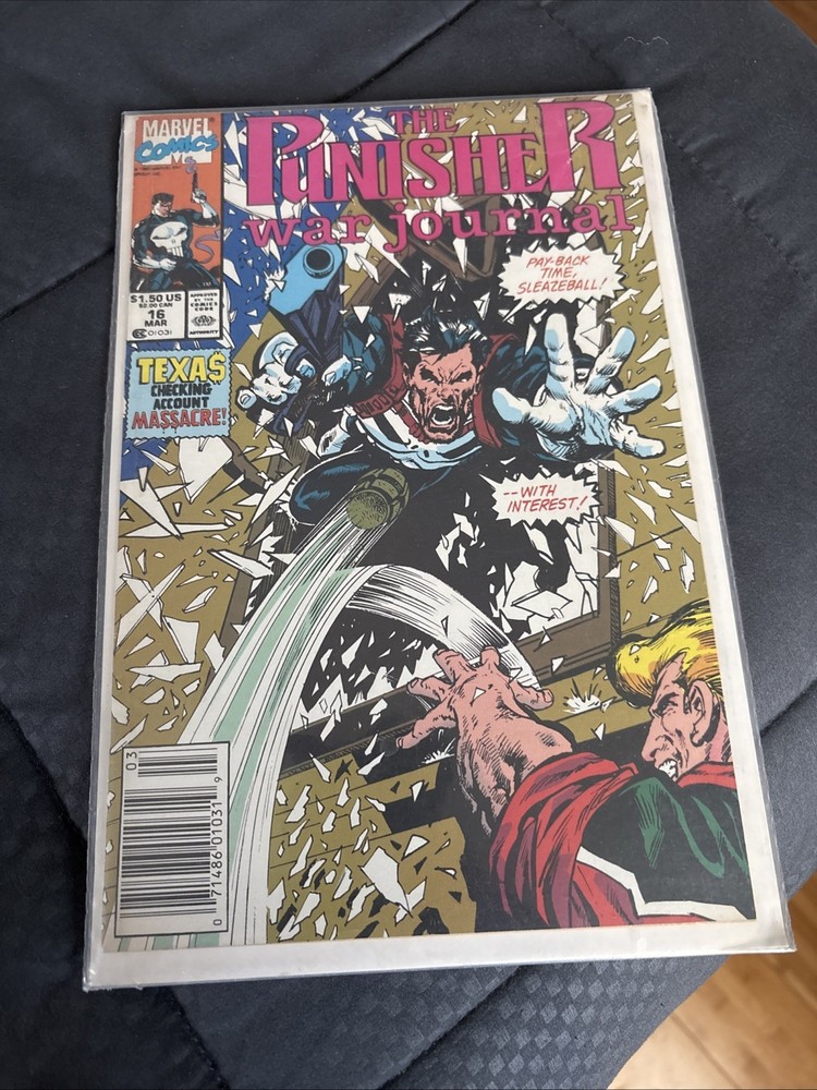 The Punisher War Journal #16 (Marvel Comics March 1990)