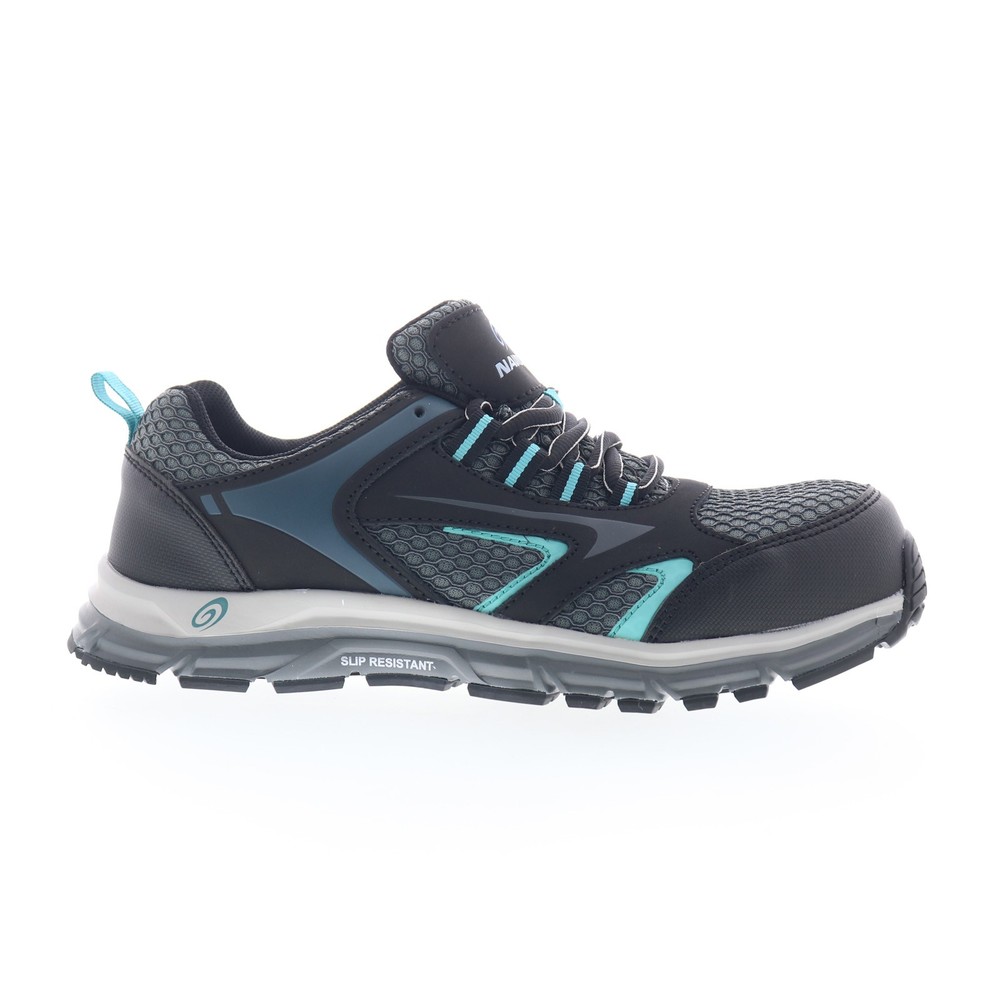Nautilus Tempest Oxford Carbon Toe Womens Gray Wide Work & Safety Shoes