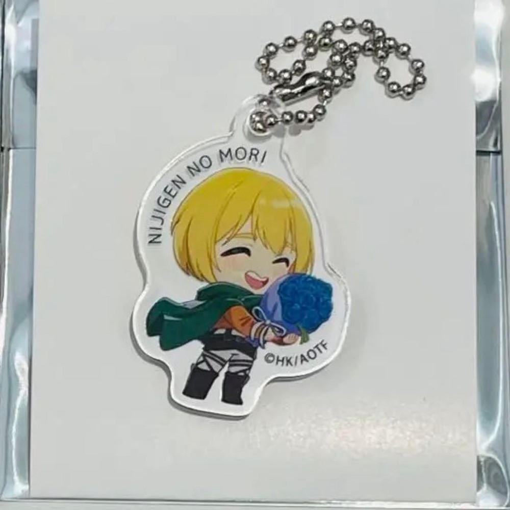 Attack on Titan Armin Acrylic Keychain Nijigennomori Mini Character