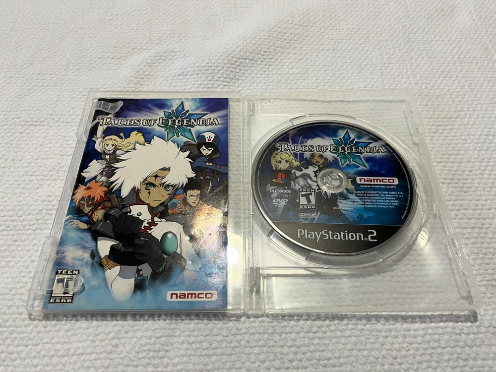 Tales of Legendia - Sony PlayStation 2 PS2 (DISC AND MANUAL ONLY)