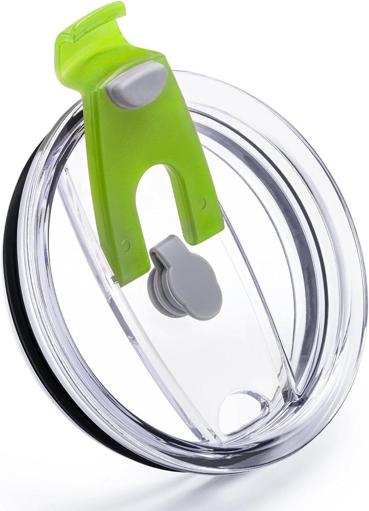 Tumbler Lids Replacement Spill Proof Cap Top Accessories 30 OZ, Green