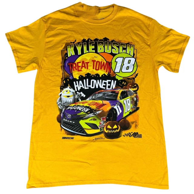 Kyle Busch Racing Collection Halloween Shirt Gold Unisex S-5XL E2533