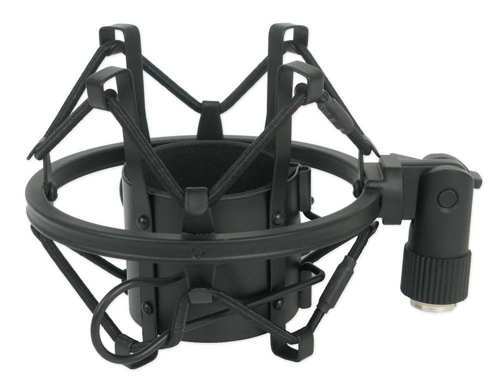 Rockville R-Shock Black Metal Shock Mount for Studio Microphone Recording