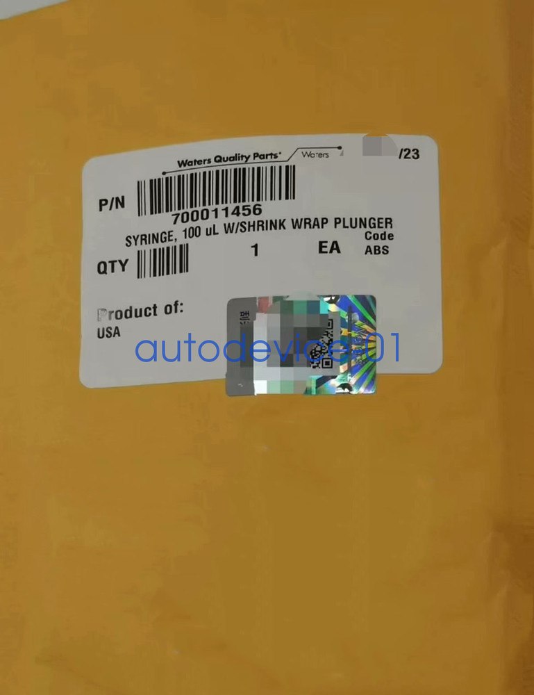 1PC Brand New Waters 700011456 Sample Syringe DHL/FedEx