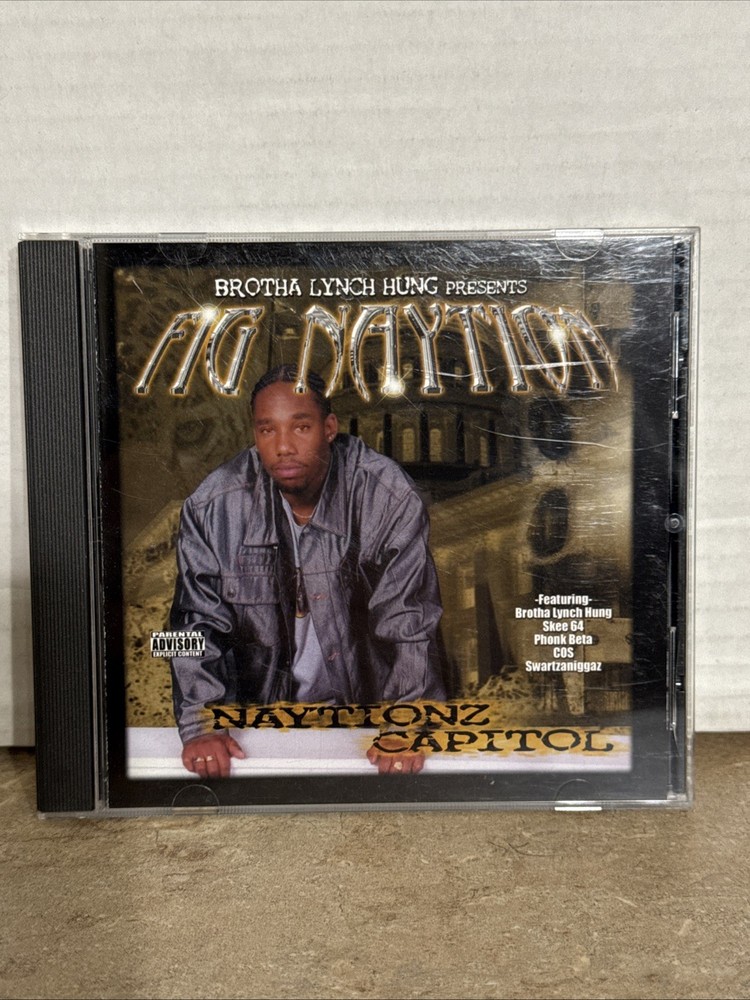 Brotha Lynch Hung - Fig Naytion CD 2001 West Coast Rap AMG Label