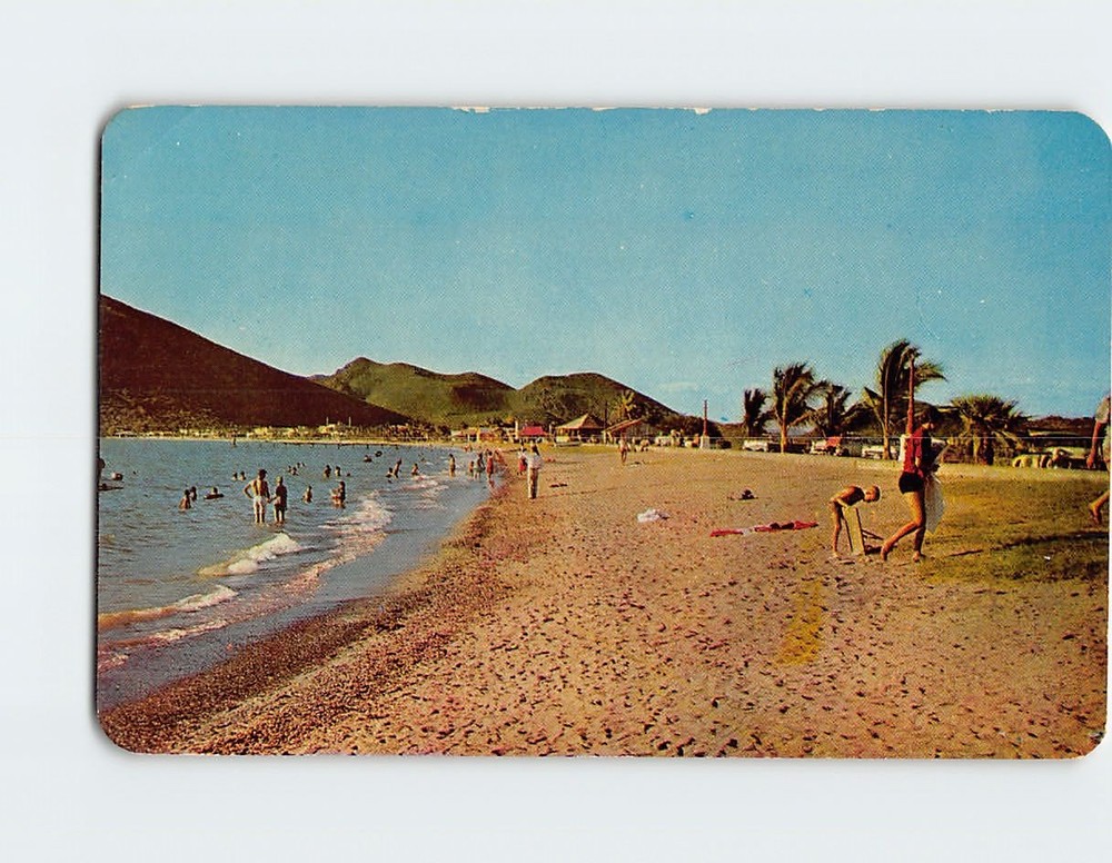 Postcard Miramar Beach Guaymas Sonora Mexico