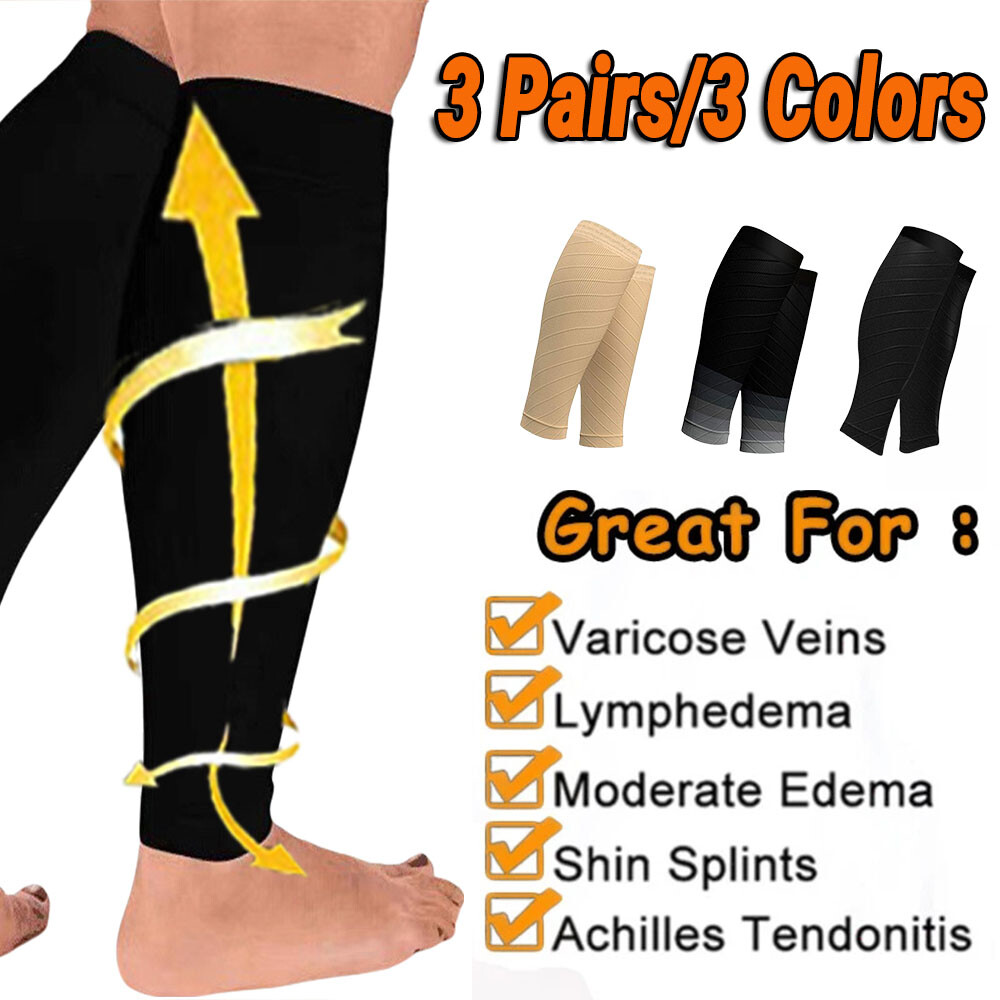 Non-slip calf sleeves for teachers and policemen to reduce leg fatigue quickly