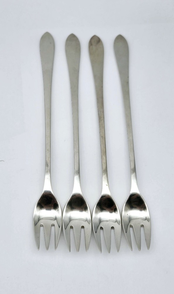 Tiffany & Co. Sterling FANEUIL Cocktail / Oyster Forks- Set of 4 - No Monogram